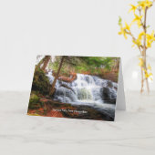 ガーウィン秋、ニューハンプシャー州風光明媚な写真、 カード (黄色い花)