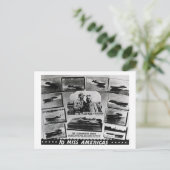 ガーウッドヴィンテージスピードボートレーシング恋しく思アメリカス ポストカード (スタンド正面)