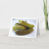 ガーキンス·キュウリの漬物 カード (正面)