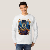 ガーゴイルのシャツ、ファンタジーのシャツ、中世のシャツ、 Tシャツ (正面フル)