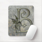 ガーゴイルのモノグラムB マウスパッド (マウス)