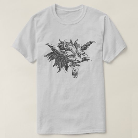 ガーゴイルの顔Tシャツ Tシャツ (デザイン正面)