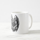ガーゴイルイラストマグカップ コーヒーマグカップ (正面右)
