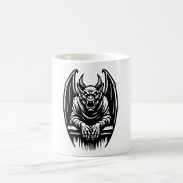 ガーゴイルイラストマグカップ コーヒーマグカップ