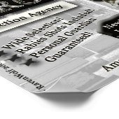 ガーゴイル保護庁キャンバス印刷 ポスター (角)