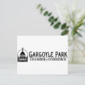 ガーゴイル公園商工会議所はがき ポストカード (スタンド正面)