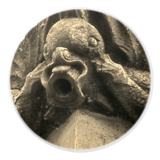 「ガーゴイル」セラミックノブ セラミックノブ (正面)