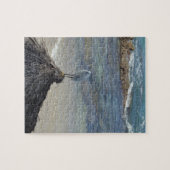 ガーザ・ブランカ海の小屋に座って。 ジグソーパズル (横)