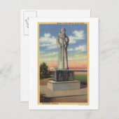 ガースサークルのパドレガーセスの像 ポストカード (正面/裏面)
