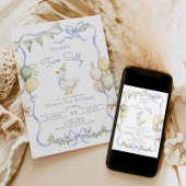 ガース間抜けボーイ2歳の誕生日 招待状