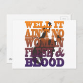 ガース・ブルックス～ロデオ ポストカード (正面/裏面)