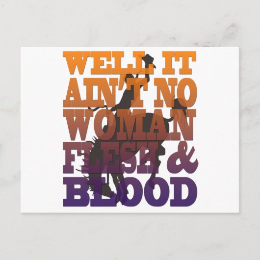 ガース・ブルックス～ロデオ ポストカード (正面)