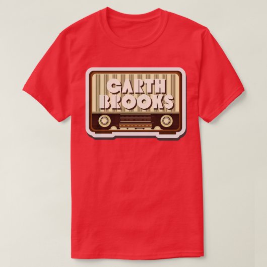 ガース・ブルックスTシャツ Tシャツ (デザイン正面)