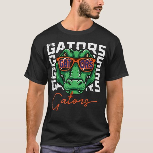 ガーターメガネ レディース メンズ ユース Tシャツ (正面)