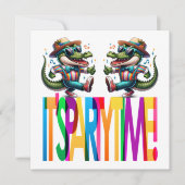 ガーター・パーティータイム 招待状 (正面)