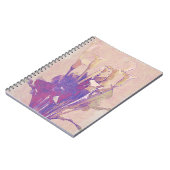 ガーティの庭から生まれたキャラリリーの花 ノートブック (左側)