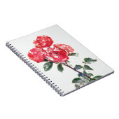 ガーティの庭から赤いローズバンチ ノートブック (右側)