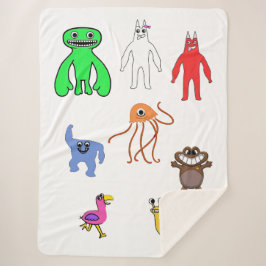 ガーテンキャラクターアニメ シェルパブランケット