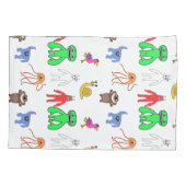 ガーテンキャラクターアニメ 枕カバー (裏面)