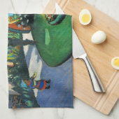 ガーテンビルドバイ威厳があるマッケヴィンテージアート キッチンタオル (四つ折り)