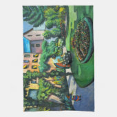 ガーテンビルドバイ威厳があるマッケヴィンテージアート キッチンタオル (縦)