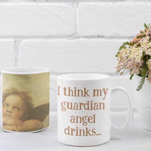 ガーデおもしろいィアンジェル引用文マグ コーヒーマグカップ