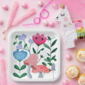 ガーデお洒落ン ペーパープレート (パーティー)