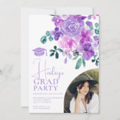 ガーデかわいらしンパーグリーンフローラ 招待状 (正面)