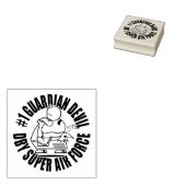 ガーディアンすごいデビル空軍 ラバースタンプ (押印)