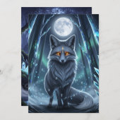 ガーディアンのクリスマスの願い | キツネホリデーカード シーズンカード (正面/裏面)