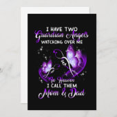 ガーディアンアングルズインマイ天国マム&パパ サンキューカード (正面/裏面)