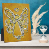 ガーディアンイエローエンジェル絵画ズ・アートギフトプラーク フォトプラーク (側面)