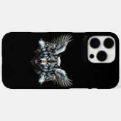 ガーディアンウルフ Case-Mate iPhoneケース (裏面 (横))