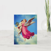 ガーディアンエンジェルとチャイルドノートカード カード (正面)