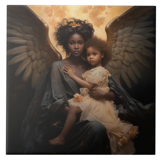 ガーディアンエンジェルアフリカンエンジェル タイル (正面)