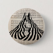 ガーディアンエンジェルウーマン小さな女の子アート 缶バッジ (正面)