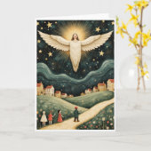 ガーディアンエンジェルオーバーザビレッジ カード (黄色い花)