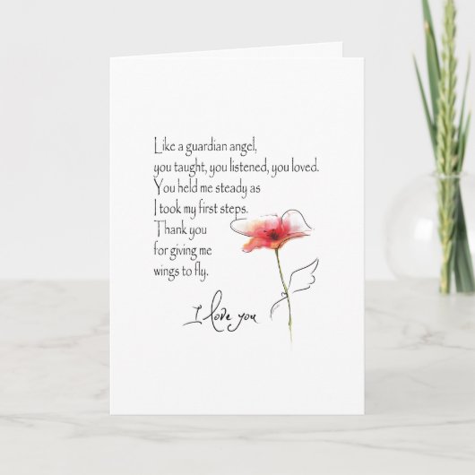 ガーディアンエンジェルカードのように……母の日とその他 シーズンカード (正面)