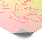 ガーディアンエンジェルガール夕べ祈りの言葉 ポスター (角)