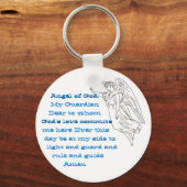 ガーディアンエンジェルキーチェーン キーホルダー (正面)