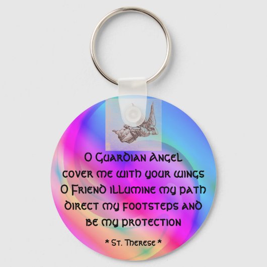 ガーディアンエンジェルキーチェーン キーホルダー (正面)