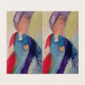 ガーディアンエンジェルクリスマスカード (外部フラット)