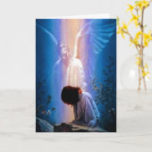 ガーディアンエンジェルグリーティングカード カード (黄色い花)