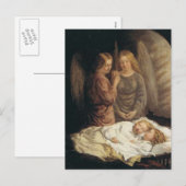 ガーディアンエンジェルスのクリスマスポストカード シーズンポストカード (正面/裏面)