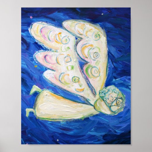 ガーディアンエンジェルスリープベビーポスタープリント ポスター (正面)