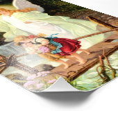 ガーディアンエンジェルチルドレンズブリッジリンドバーグ フォトプリント            (角)