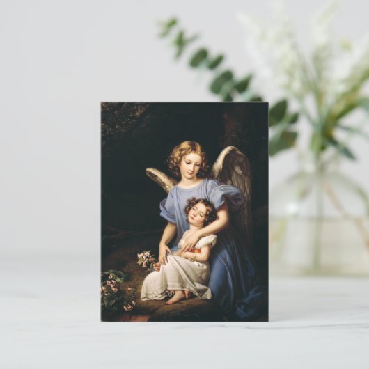 ガーディアンエンジェルバイジョセフ・カールスティエラー ポストカード (スタンド正面)