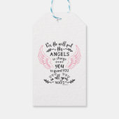 ガーディアンエンジェルバイブル聖句詩篇91 ギフトタグ (裏面)