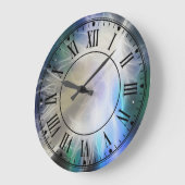 ガーディアンエンジェルフェザーウォールクロック ラージ壁時計 (傾斜)