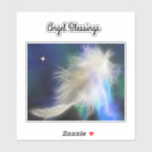 ガーディアンエンジェルフェザービニールステッカー シール (シート)